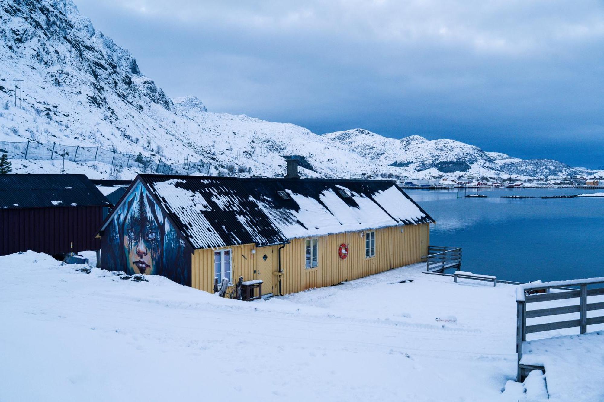 Lofoten Hostel Ballstad - Rorbua  God stemning  - Good Wibe Cabin Exterior foto