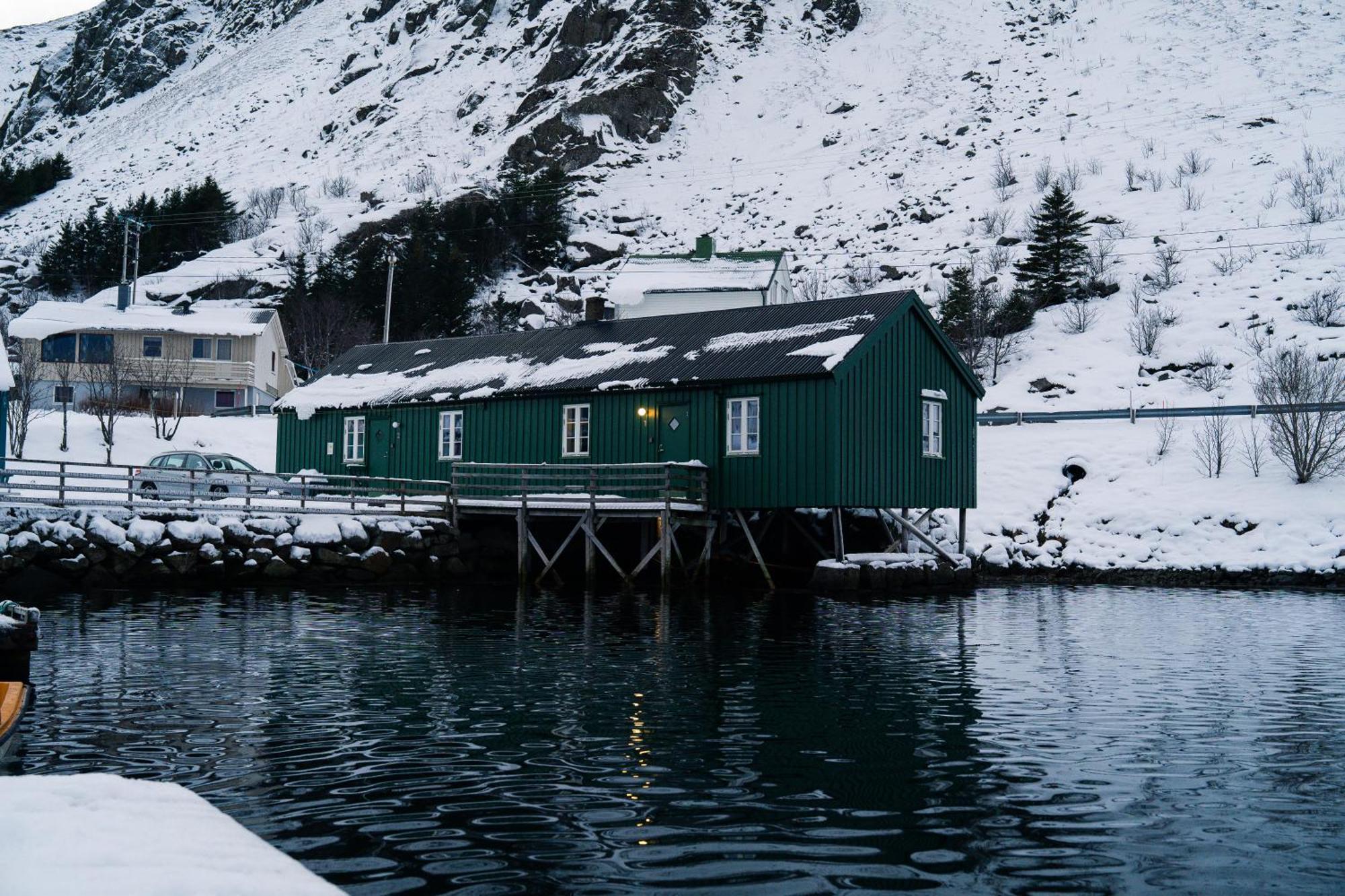 Lofoten Hostel Ballstad - Rorbua  God stemning  - Good Wibe Cabin Exterior foto