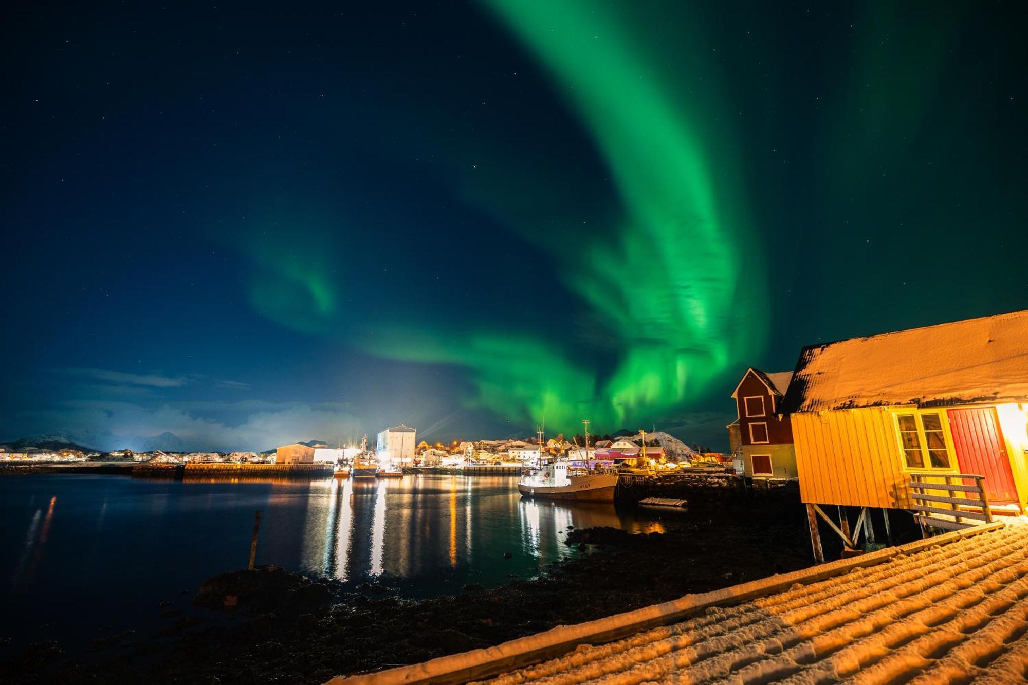 Lofoten Hostel Ballstad - Rorbua  God stemning  - Good Wibe Cabin Exterior foto