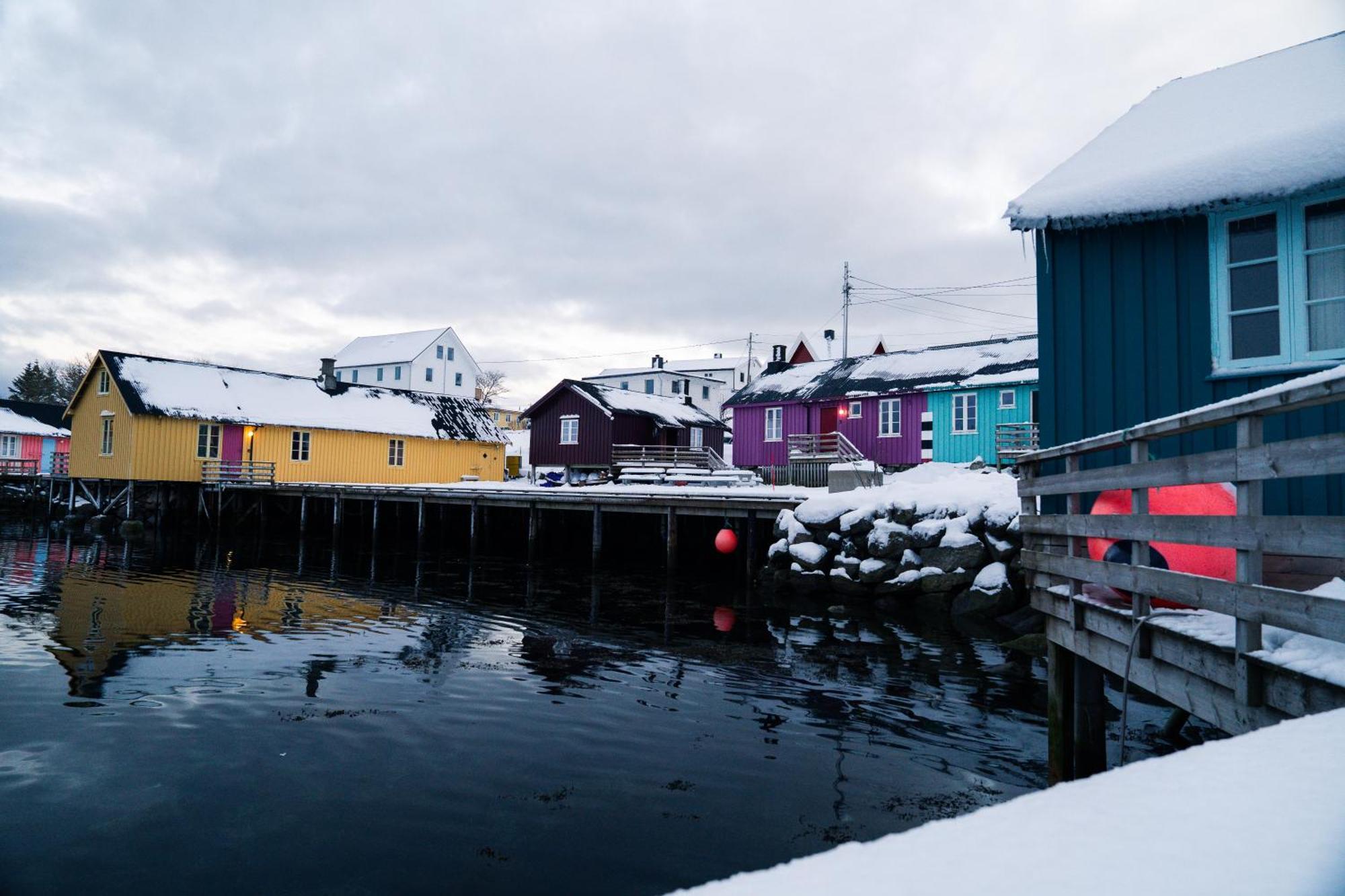 Lofoten Hostel Ballstad - Rorbua  God stemning  - Good Wibe Cabin Exterior foto